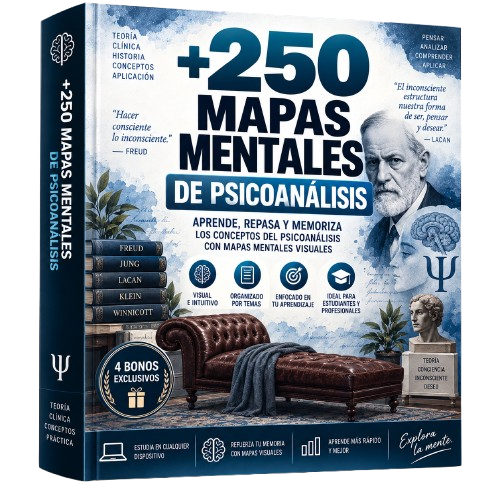 Plan Premium +250 Mapas Mentales de Psicoanálisis